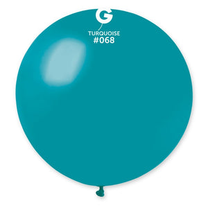 340228 Gemar Turquoise 31" Round (1ct)